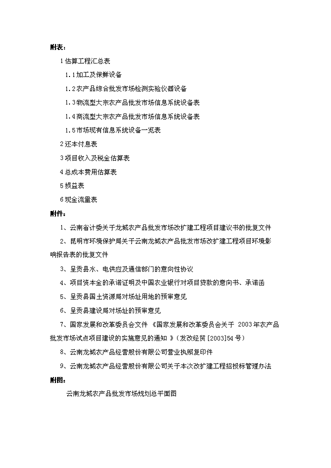 （終稿）農產品批發市場改擴建一期工程新增項目可行性投資論證建議書.doc（最終版）第6頁