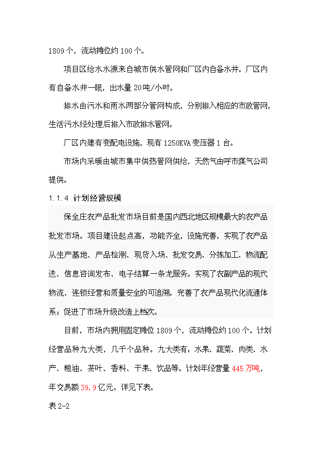 （終稿）農產品批發市場冷藏庫配套新增項目可行性投資論證建議書.doc（最終版）