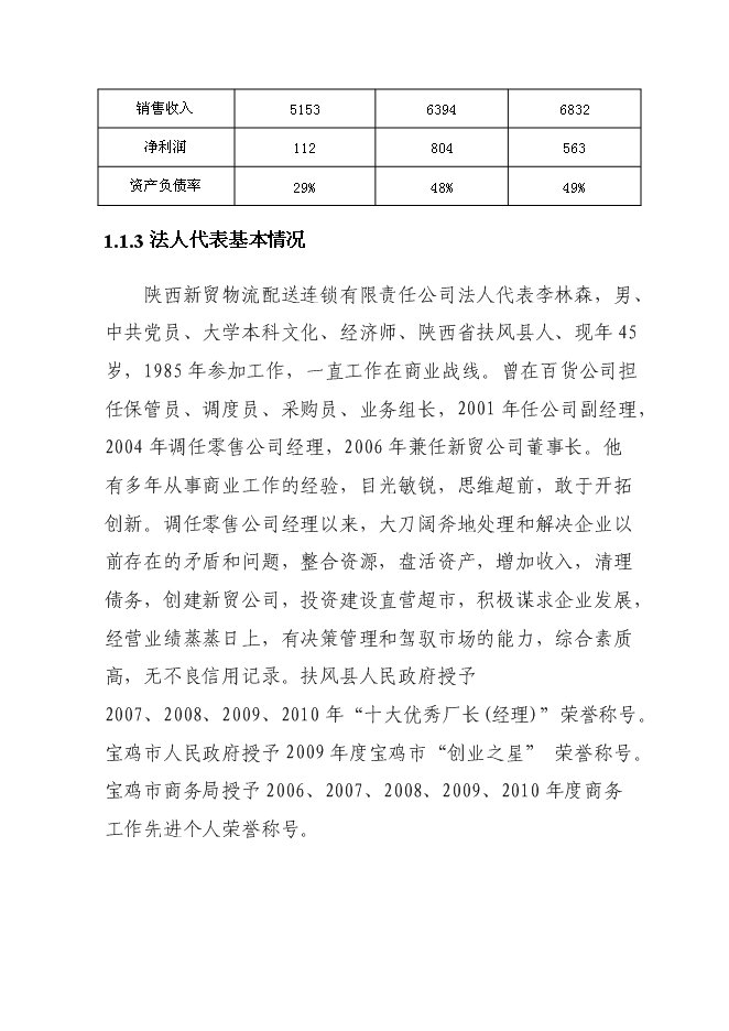 （終稿）農產品批發交易中心及物流配送中心新增項目可行性投資論證建議書.doc（最終版）第4頁