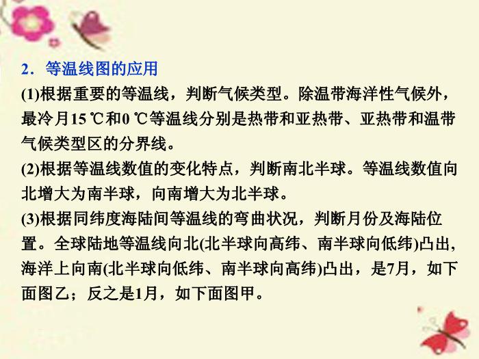 【優化方案】（新課標）2016高考地理二輪復習 第二部分  世界地理 第一單元 世界地理概況（第2課時）氣溫和降水課件第11頁