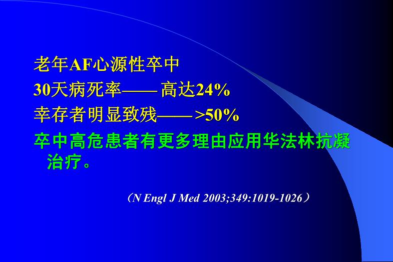 【醫學PPT課件】關注高齡AF應用華法林的出血風險-PPT課件第2頁