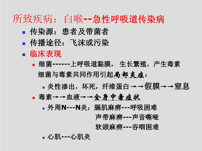 【醫學PPT課件】第12章 棒狀桿菌屬 北華大學醫學院第8頁