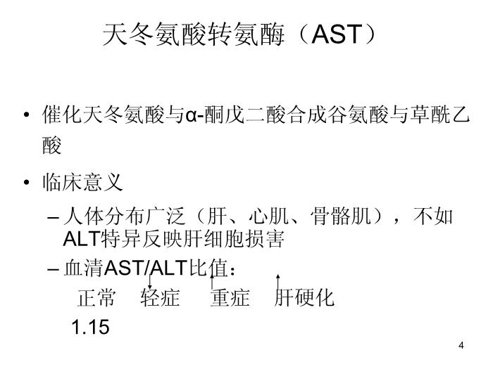 【醫學PPT課件】肝功能臨床意義及保肝藥物選擇-中國醫科大學附屬盛京醫院兒科第4頁