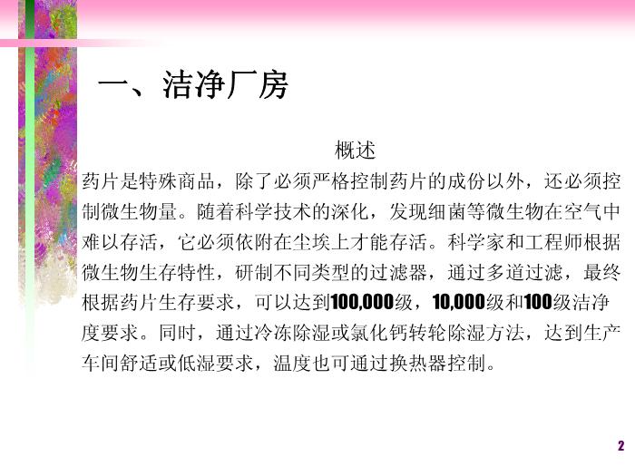 【醫學PPT課件】潔凈廠房空調系統-滅菌法和無菌保證第2頁
