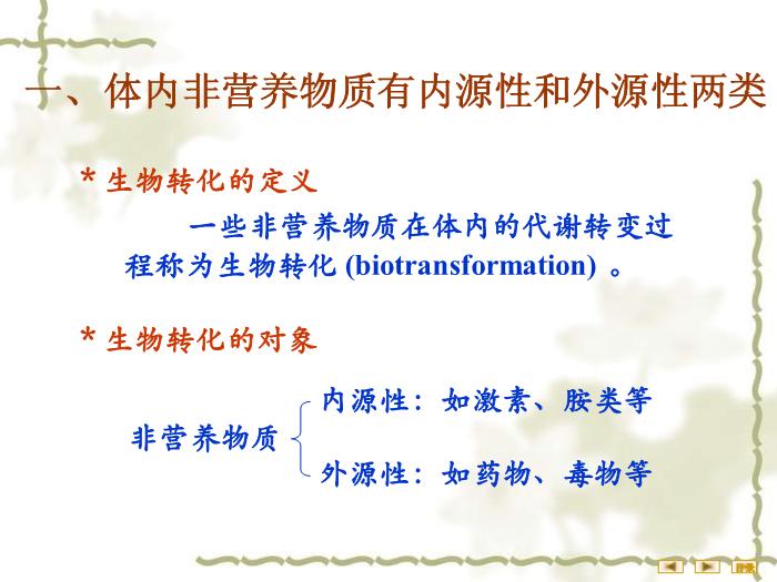 【醫學PPT課件】非營養物質代謝 生物化學與分子生物學第4頁