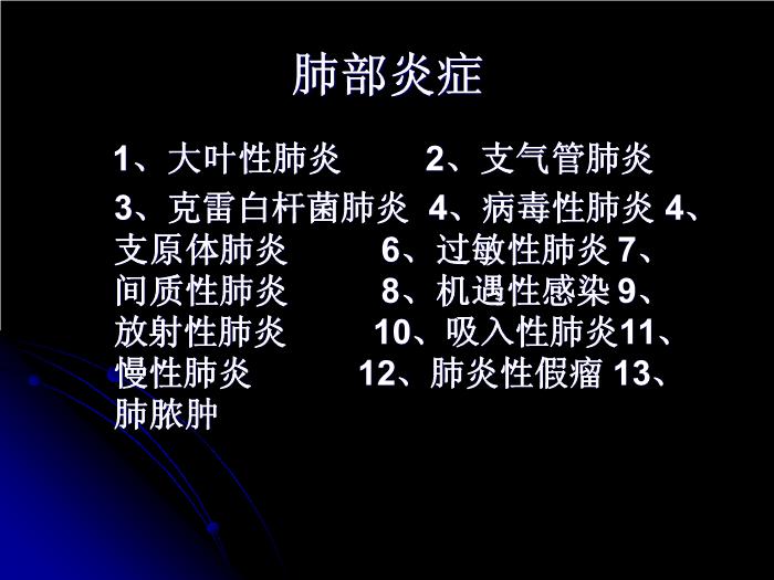 【醫學PPT課件】肺部炎癥影像診斷_南大一附院影像科PPT課件第7頁