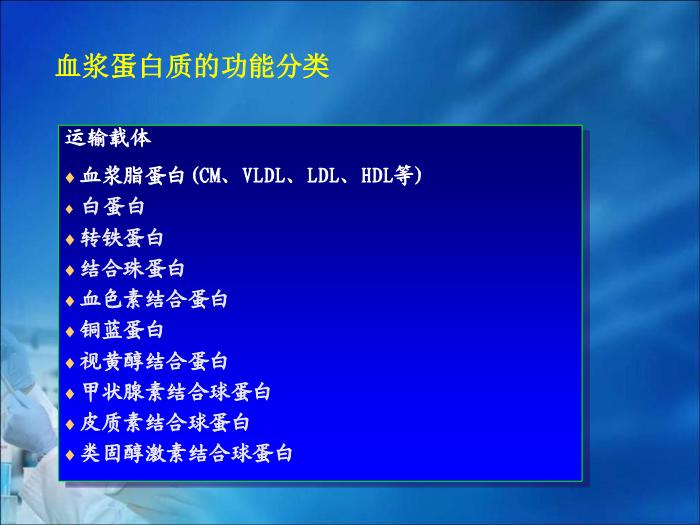 【醫學PPT課件】第10章  血漿蛋白質及含氮化合物的生物化學檢驗（人衛）第4頁