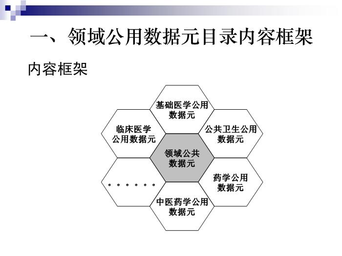 【醫學PPT課件】公用數據元目錄-胡凱第6頁
