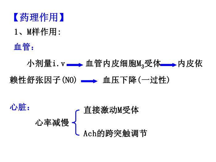 【醫學PPT課件】第6章 膽堿受體激動藥-同濟醫學院藥理學系第4頁