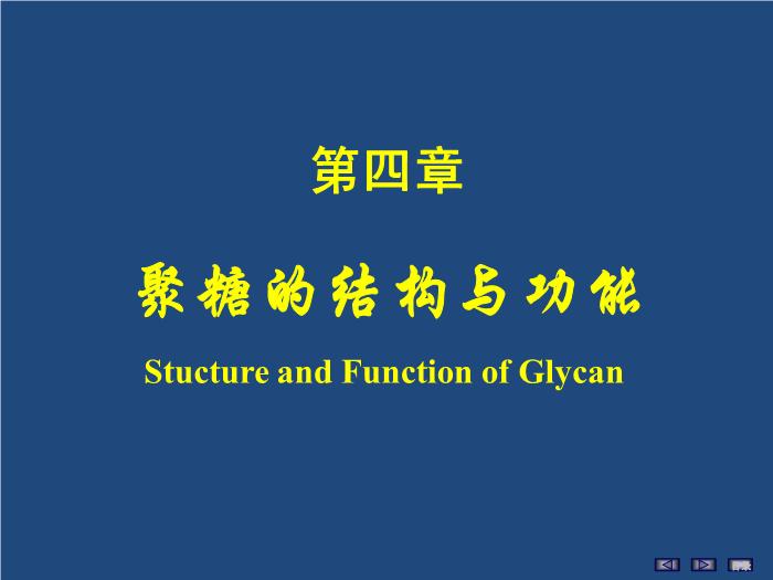 【醫學PPT課件】聚糖的結構與功能 生物化學與分子生物學第2頁