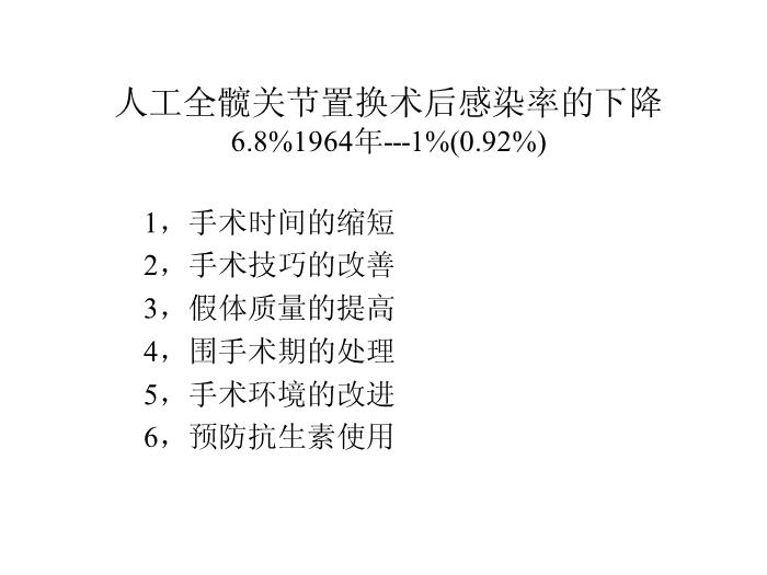【醫學PPT課件】人工全髖關節置換術后感染的對策（PPT）.第2頁
