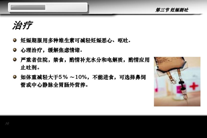【醫學PPT課件】妊娠劇吐 人衛版教學PPT課件第10頁
