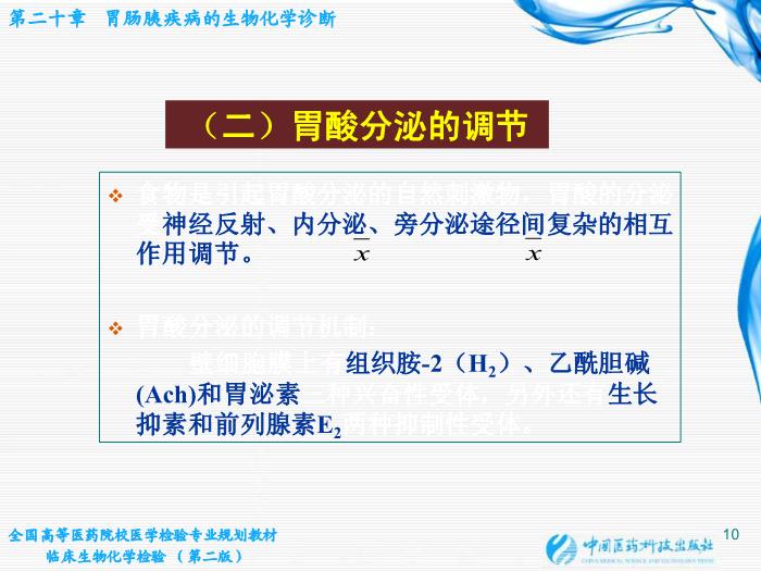 【醫學PPT課件】第20章 胃腸胰疾病的生物化學診斷第10頁