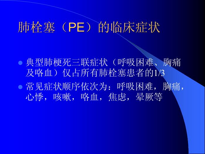 【醫學PPT課件】肺栓塞診斷的進展-北京安貞醫院老年心內科第2頁