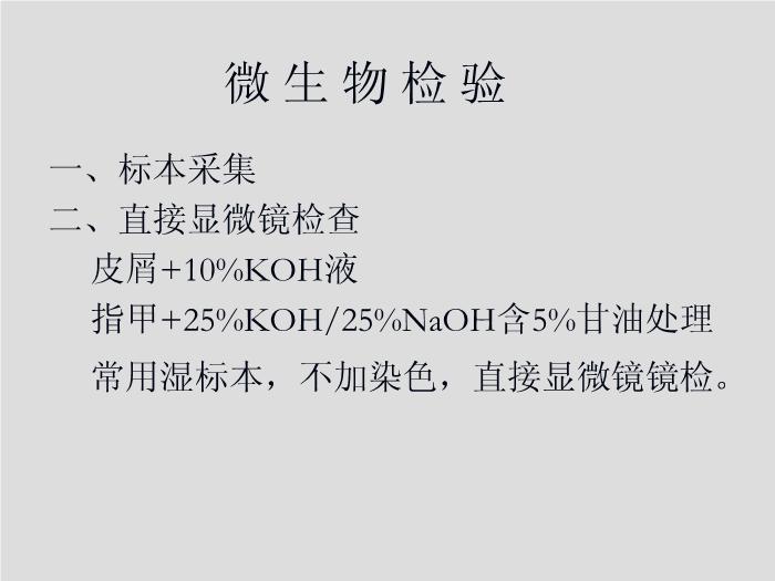 【醫學PPT課件】第21章 引起皮膚和軟組織感染的真菌