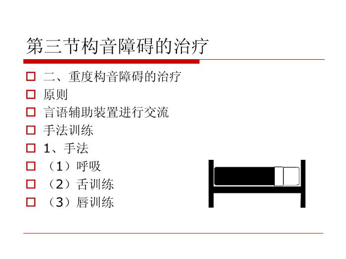 【醫學PPT課件】構音障礙的治療 北京博愛醫院聽力語言科張慶蘇第11頁