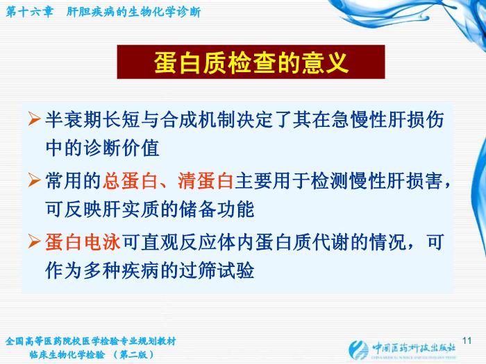 【醫學PPT課件】肝膽疾病的生物化學診斷第11頁