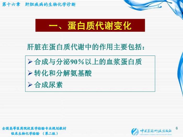【醫學PPT課件】肝膽疾病的生物化學診斷第6頁