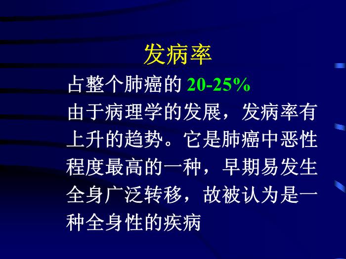 【醫學PPT課件】肺小細胞未分化癌綜合治療-赤峰學院附屬醫院腫瘤內二科-王翠英第2頁