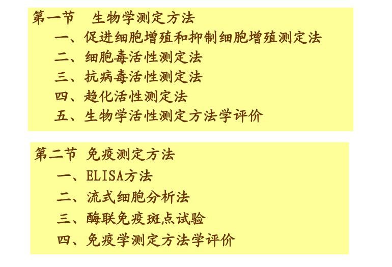 【醫學PPT課件】第16章_細胞因子與細胞粘附因子的測定