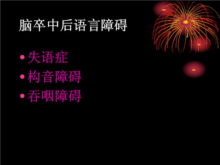 【醫學PPT課件】腦卒中語言障礙康復 康復研究中心綜合康復科第2頁