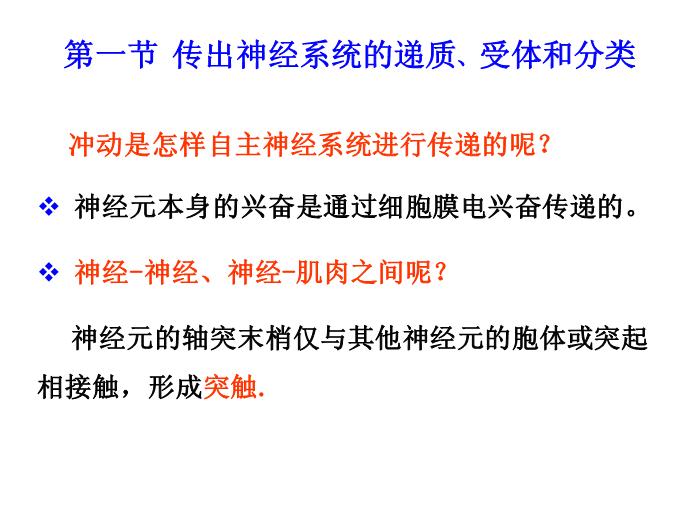 【醫學PPT課件】第5章 自主神經系統藥理概論第4頁