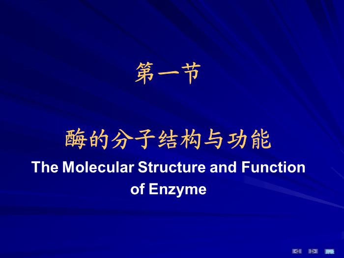 【醫學PPT課件】第三章 酶 生物化學與分子生物學第6頁