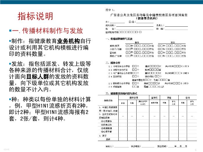 【醫學PPT課件】公共衛生均等化中健康教育服務調查表填報及指標第6頁