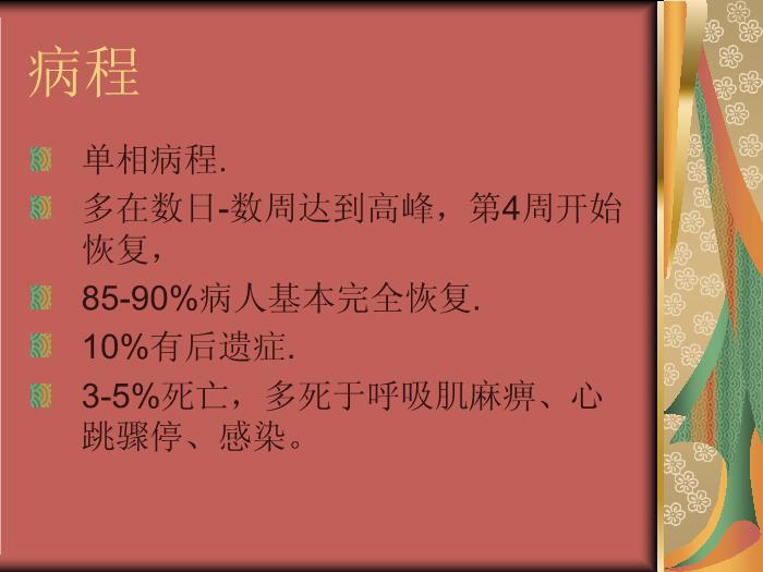 【醫學PPT課件】急性炎癥性脫髓鞘性多發性神經病第8頁