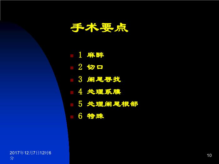 【醫學PPT課件】闌尾炎 中國醫科大學盛京醫院普外科