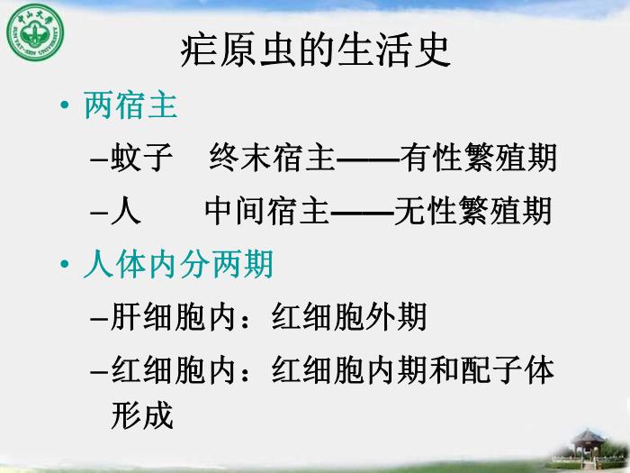 【醫學PPT課件】瘧疾 中山大學傳染病學教學課件第5頁