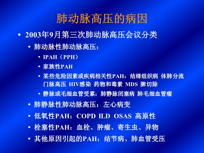 【醫學PPT課件】肺動脈高壓-首都醫科大學附屬北京朝陽醫院-北京市呼吸病研究所第6頁