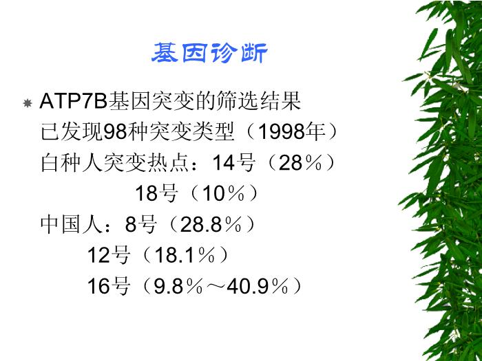 【醫學PPT課件】肝豆狀核變性的診斷指標評價和治療【23頁PPT】第15頁
