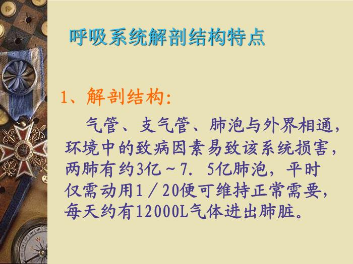【醫學PPT課件】容中生-呼吸系統疾病總論-PPT課件第3頁