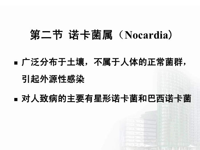 【醫學PPT課件】放線菌屬與諾卡菌屬 醫學微生物學教學課件第15頁