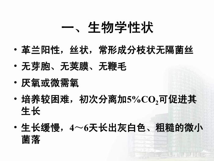 【醫學PPT課件】放線菌屬與諾卡菌屬 醫學微生物學教學課件第6頁