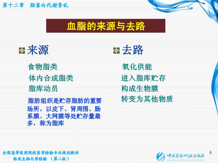 【醫學PPT課件】第12章  脂蛋白代謝紊亂 北京大學中日友好臨床醫學院第6頁