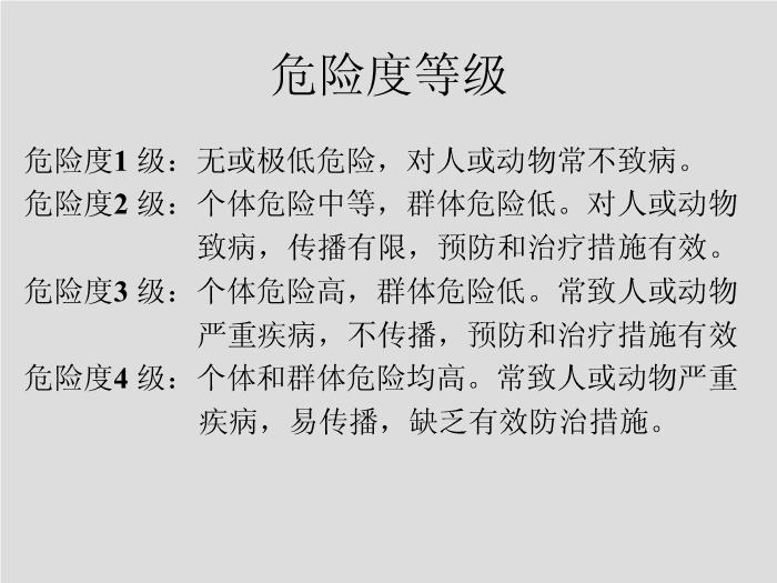 【醫學PPT課件】第1章 生物安全和醫院感染 華中科技大學同濟醫學院第4頁