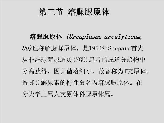 【醫學PPT課件】第17章 支原體 天津醫科大學 