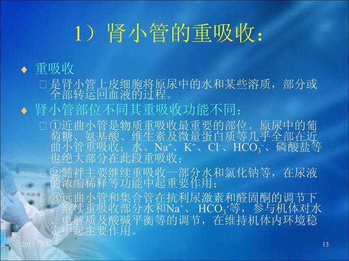 【醫學PPT課件】第17章 腎臟疾病的生物化學診斷（人衛）預覽圖（13）