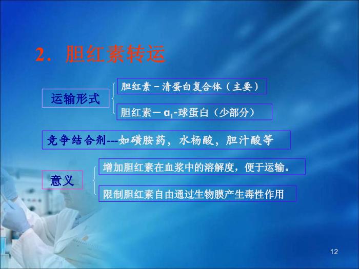 【醫學PPT課件】第16章 肝膽疾病的生物化學診斷（人衛）第12頁