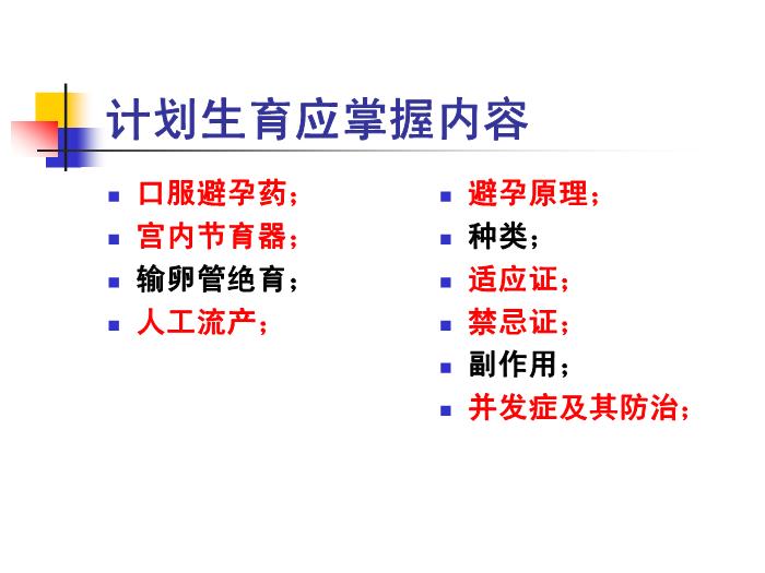 【醫學PPT課件】計劃生育 復旦大學婦產科醫院第4頁