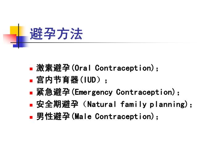 【醫學PPT課件】計劃生育 復旦大學婦產科醫院第5頁