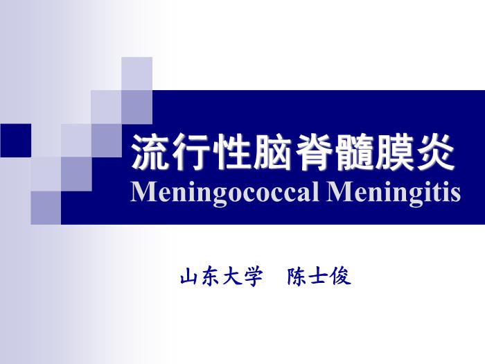 【醫學PPT課件】流行性腦脊髓膜炎 人衛版傳染病學教學課件第2頁
