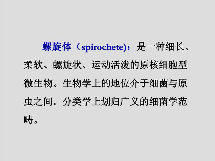 【醫學PPT課件】螺旋體 第三軍醫大學  汪正清第2頁