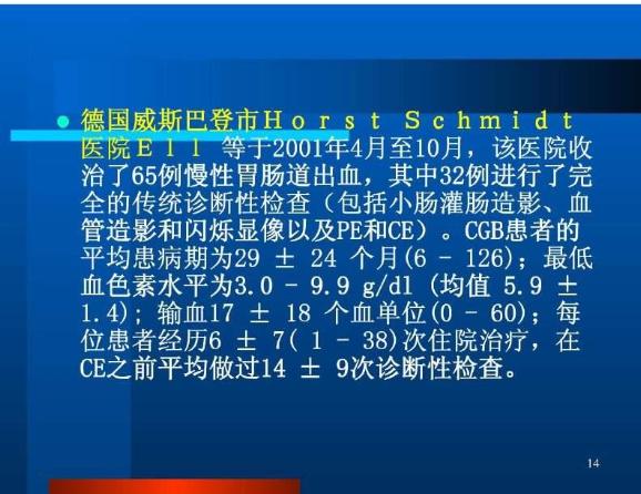 【醫學PPT課件】膠囊內鏡 南開醫院第一外科第14頁