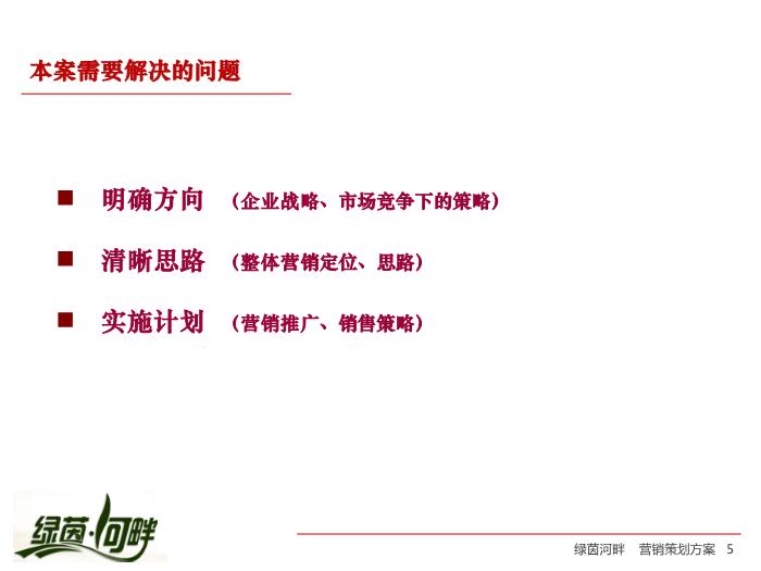 2010_【合富輝煌】綠茵河畔項目營銷策劃方案第5頁