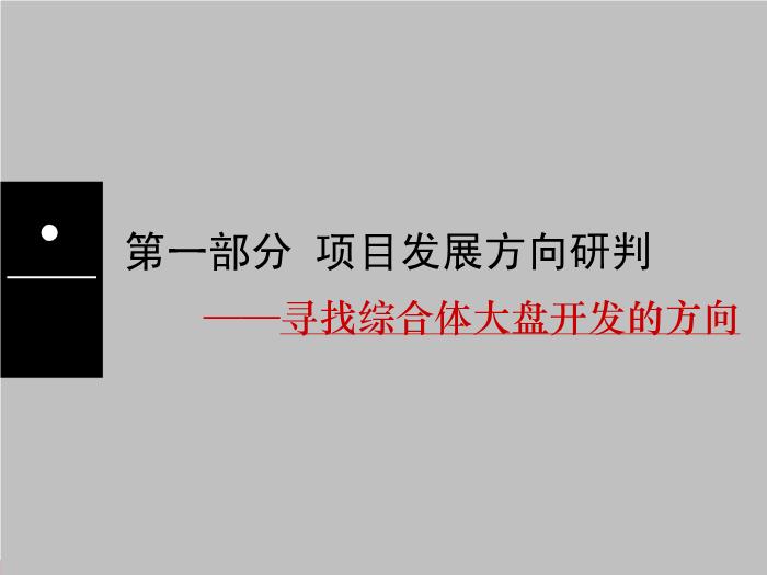 2010年世聯順德大良保利中環廣場定位策劃第7頁