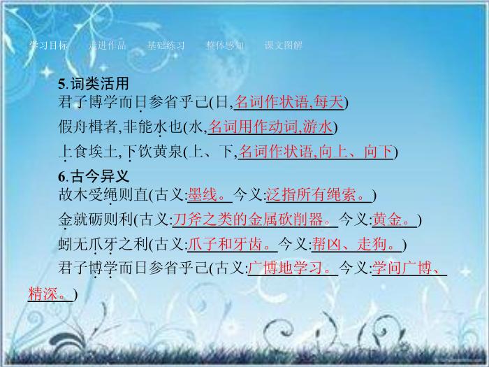 2016粵教版語文必修四第15課 勸學 ppt課件1第11頁