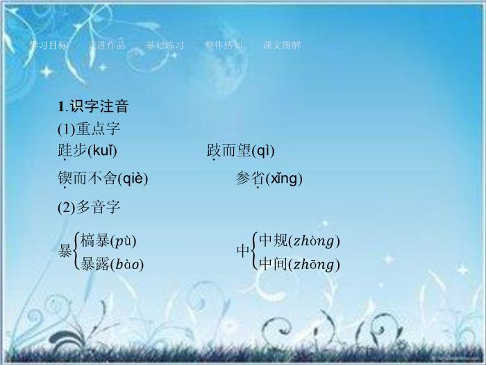 2016粵教版語文必修四第15課 勸學 ppt課件1第4頁